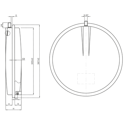 TRYCKKÄRL 8L VCP387 - 3/8"